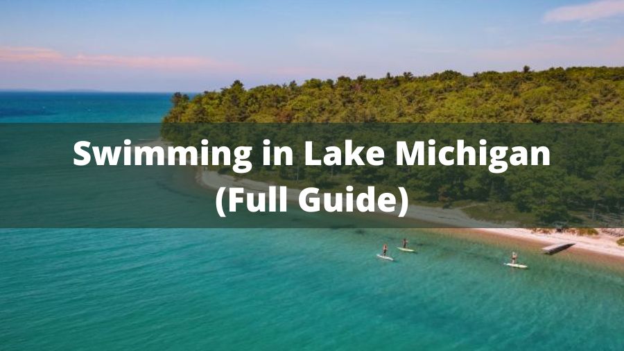 Swimming in Lake Michigan
