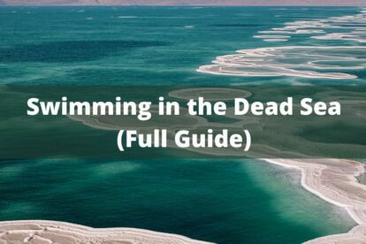 Swimming in the dead sea