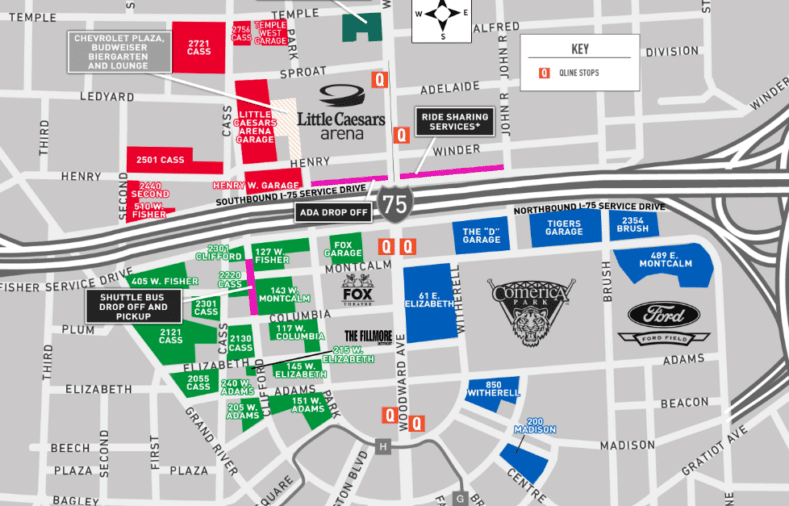 parking map