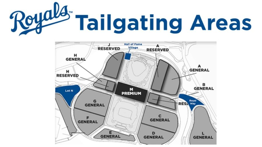 tailgating areas