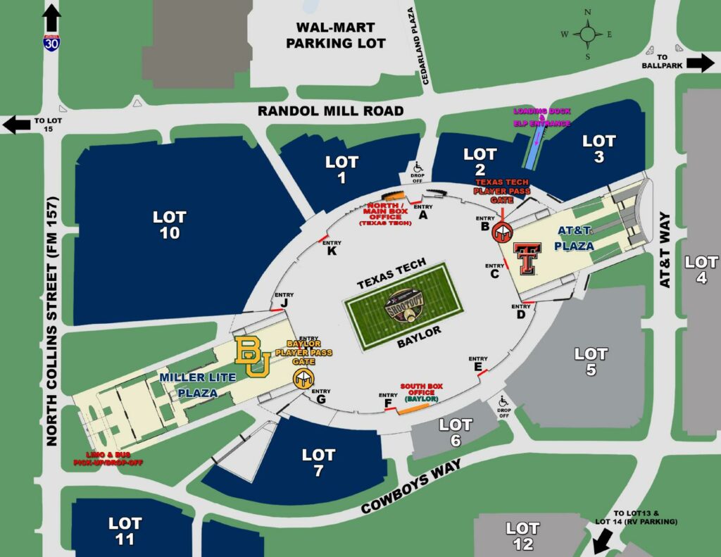 AT&T Stadium Official Parking