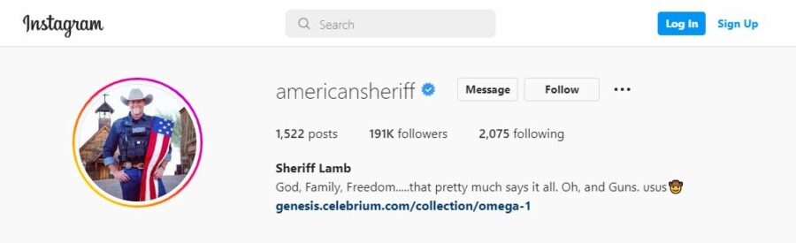 American Sheriff Instagram