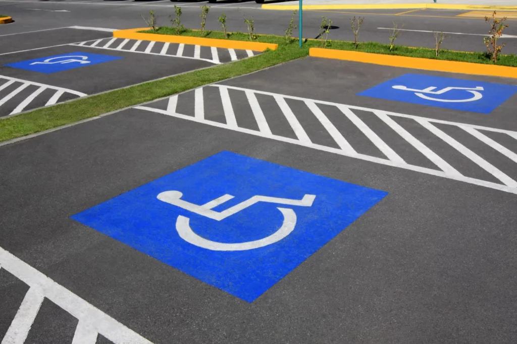 Truist Park Handicapped Parking