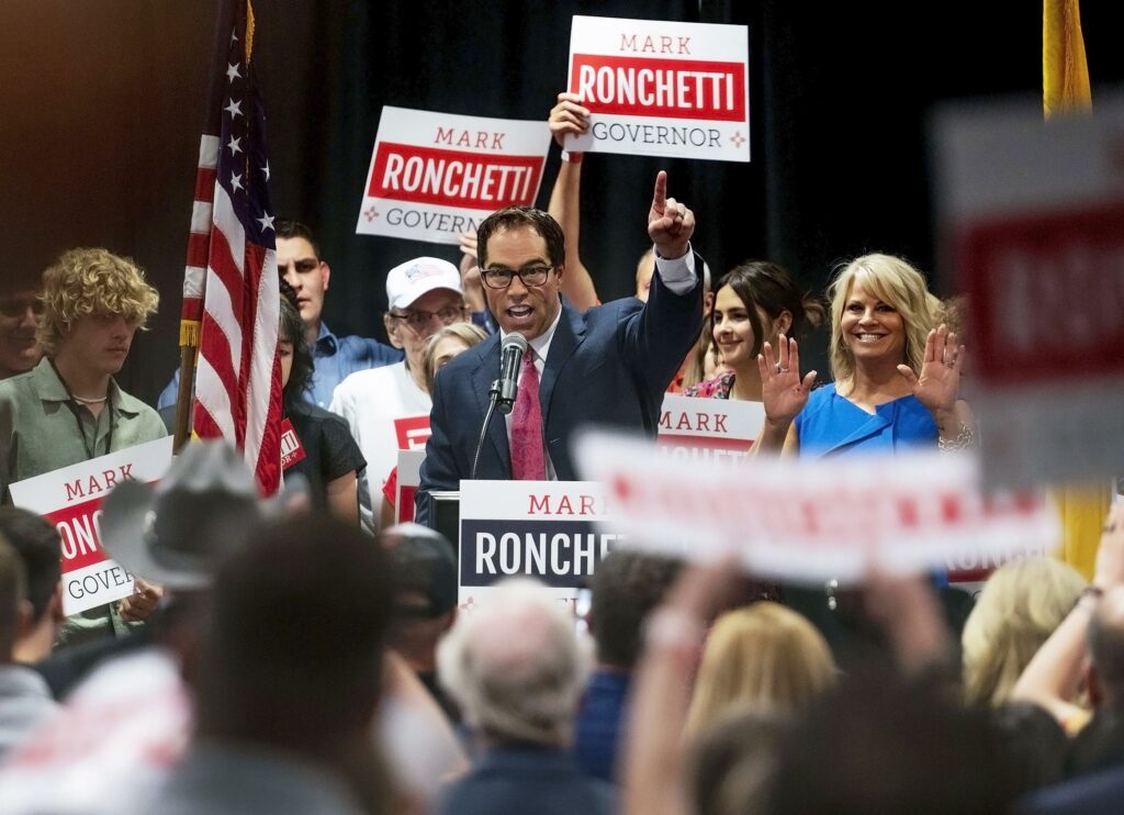 Mark Ronchetti made his second run for Governor 