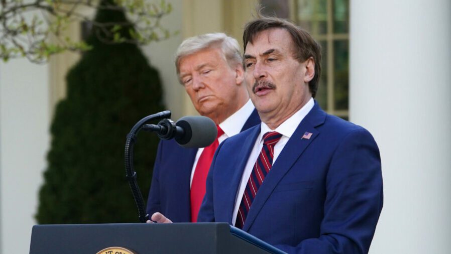 Mike Lindell and Trump