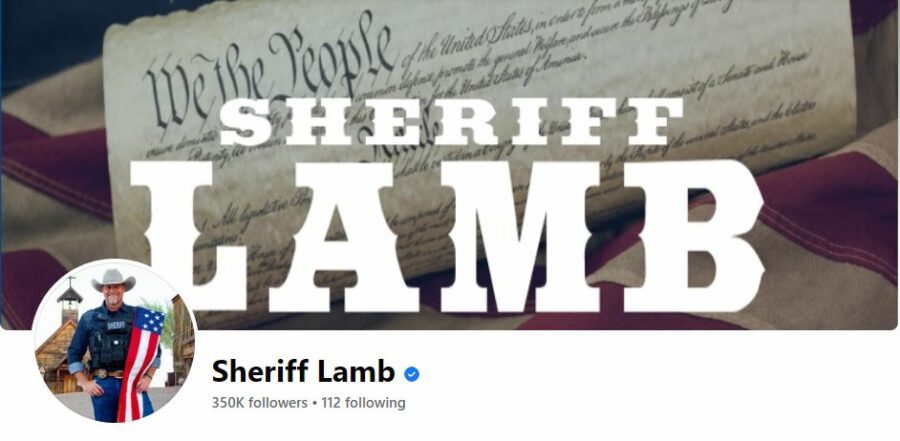 Sheriff Mark Lamb Facebook