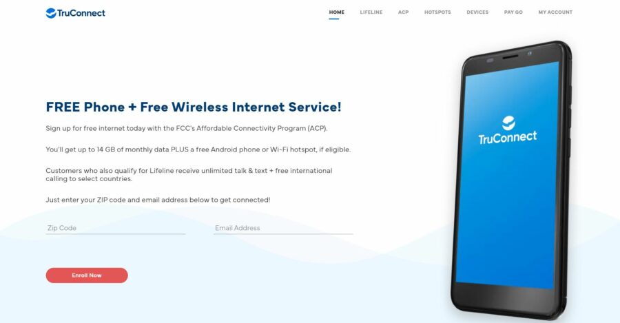 TruConnect Free Phone