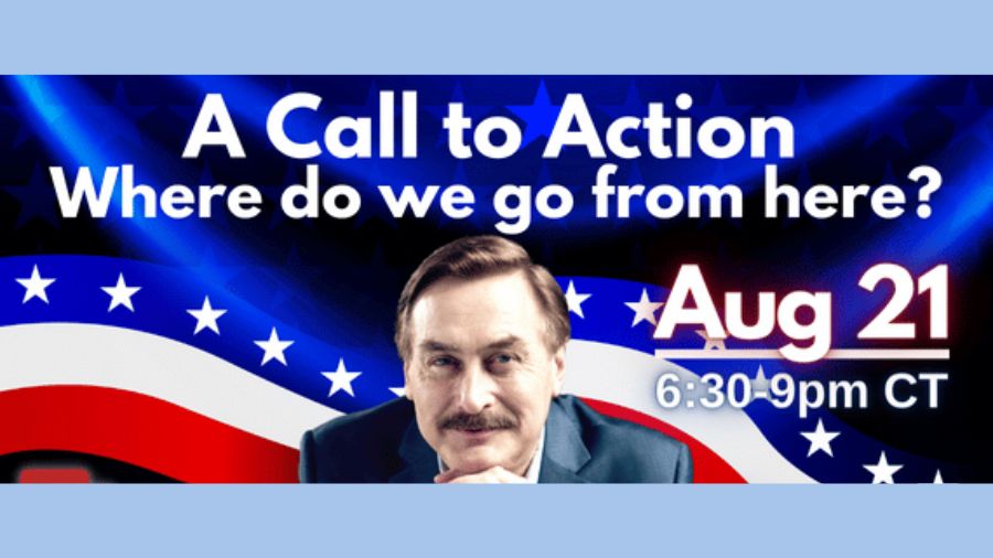 Watch Call to Action Livestream by Mike Lindell