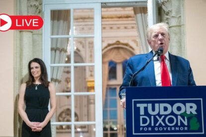 Watch 'Tele Rally' For Tudor Dixon With Donald Trump Live