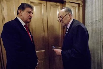 Chuck Schumer and Joe Manchin 