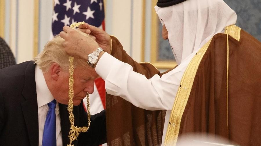 trump in suadi arab