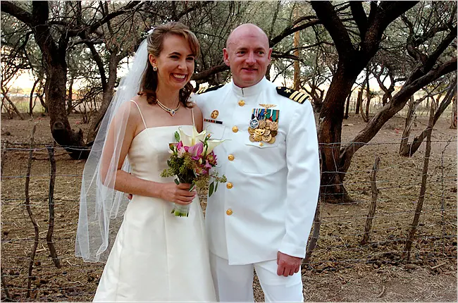 Kelly married Gabby Giffords