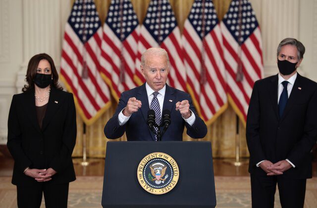 The evacuation was declared on Sept. 24 by Biden.