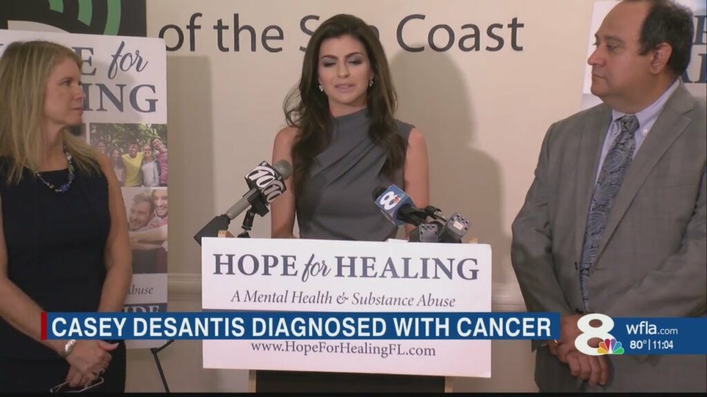 Casey DeSantis Breast Cancer