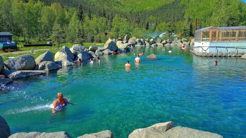 Chena Hot Springs, Akaska