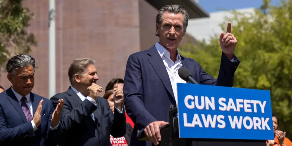 Gavin Newsom Gun Law 2022