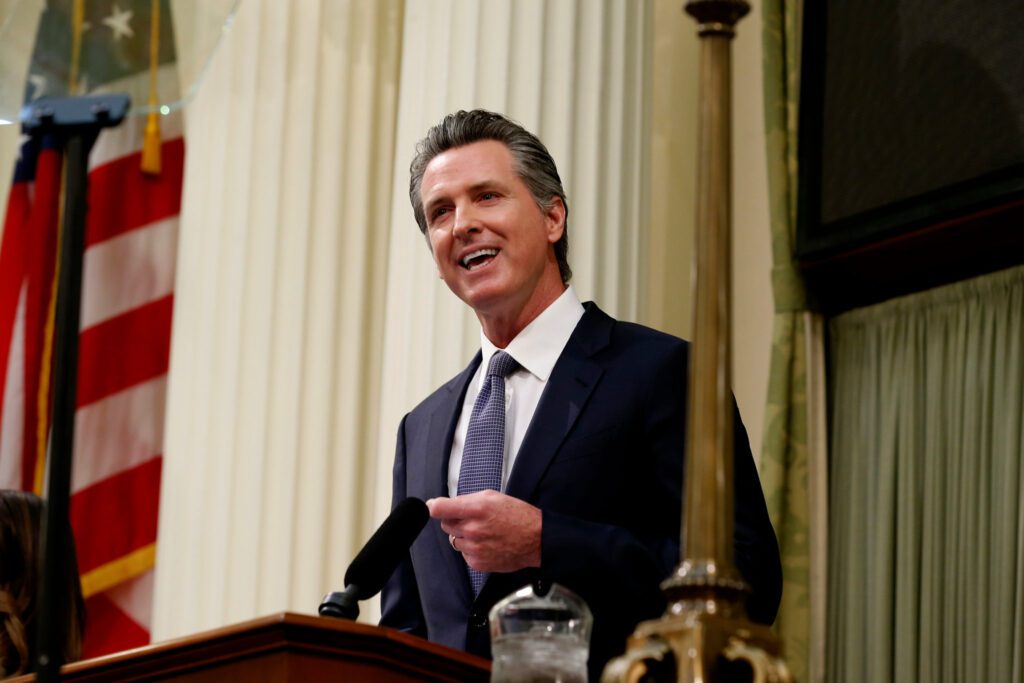 Governor of California Gavin Newsom