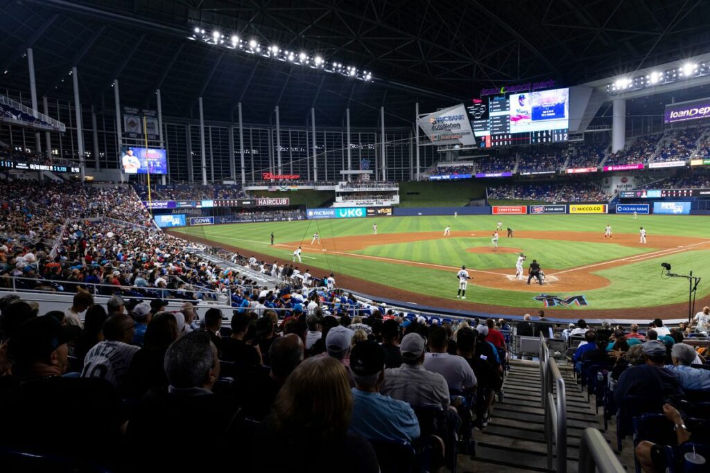 Valet Parking at loanDepot park, Miami Marlins