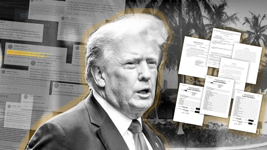 Trump Claims FBI Raided Mar-a-Lago Looking for Clinton Emails