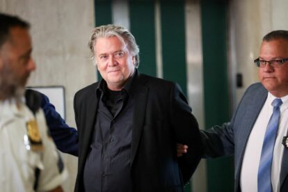 Watch Steve Bannon Arrested for money laundering, conspiracy