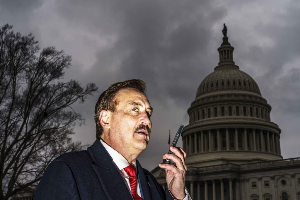 Watch The Lindell Report About Mike Lindell Surrounded by FBI