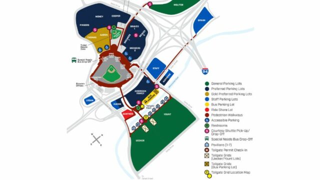 American Family Field Parking Guide - Tips, Map, and Deals - World-Wire