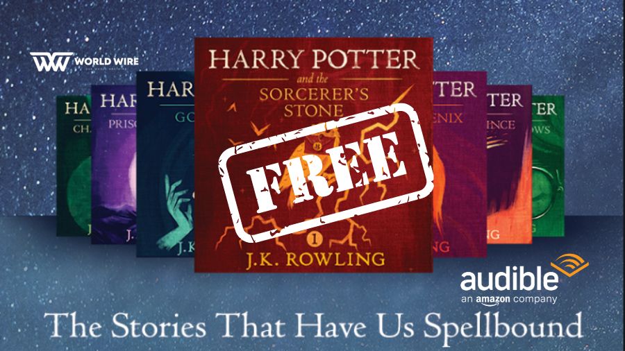 Get Harry Potter Audiobook for Free from Audible