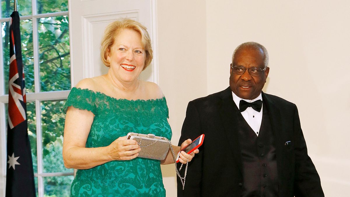 Ginni and Clarence Thomas