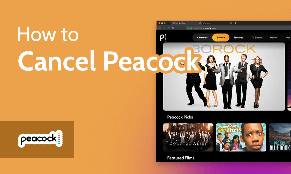 Cancel Peacock TV using the Roku website