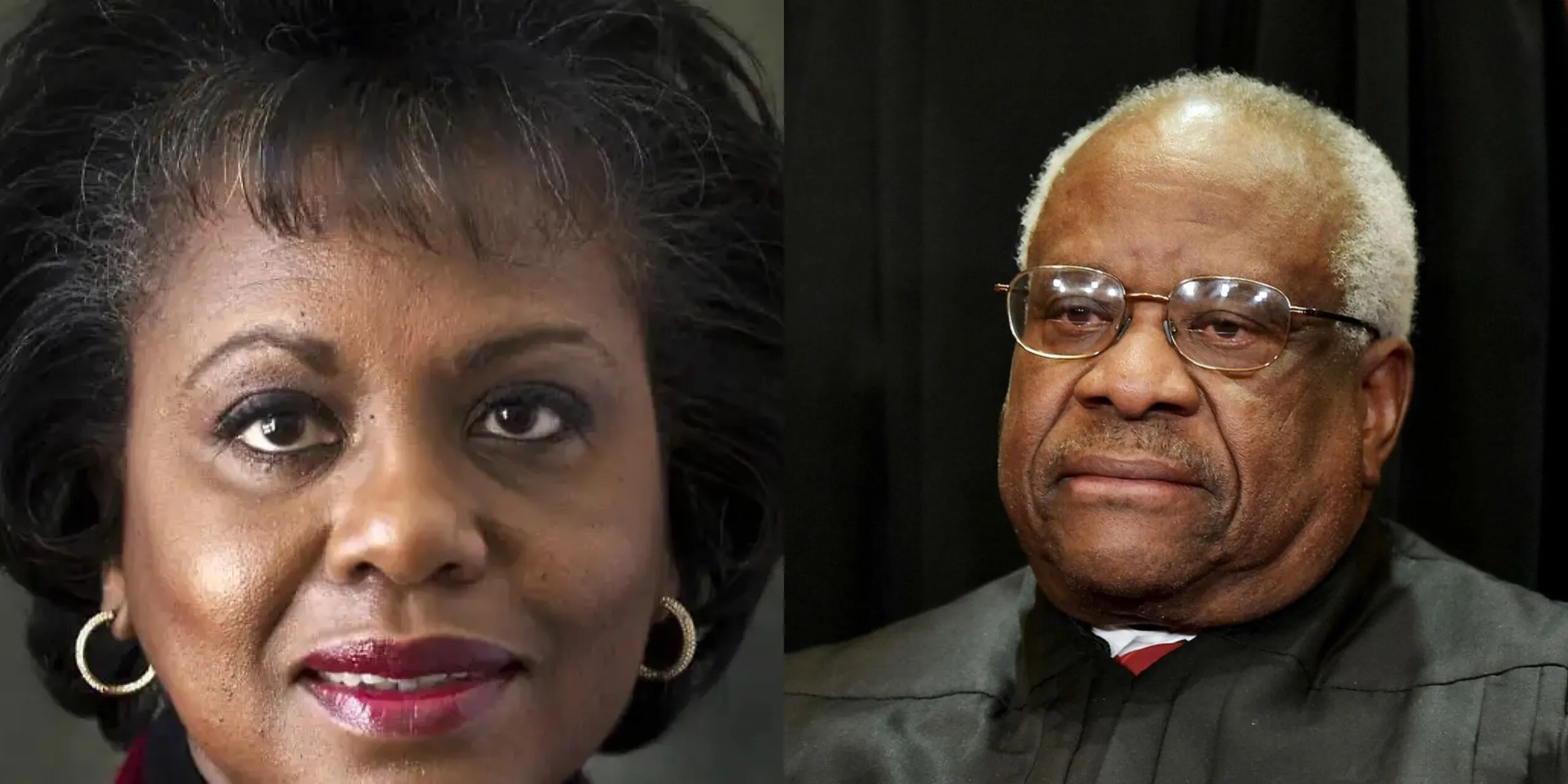 Kathy Ambush and Clarence Thomas