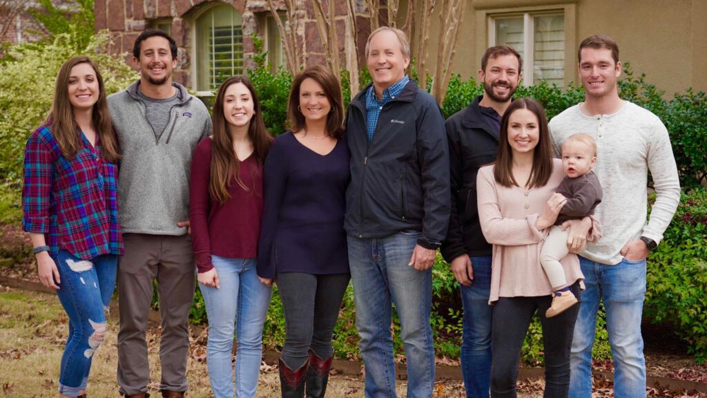 Ken Paxton Family