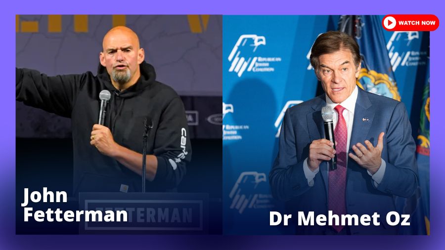 Pennsylvania Senate Debate 2022 John Fetterman vs Mehmet Oz