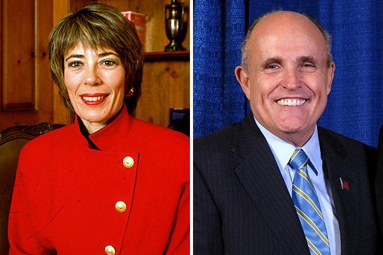 Rudy Giuliani and Regina Peruggi