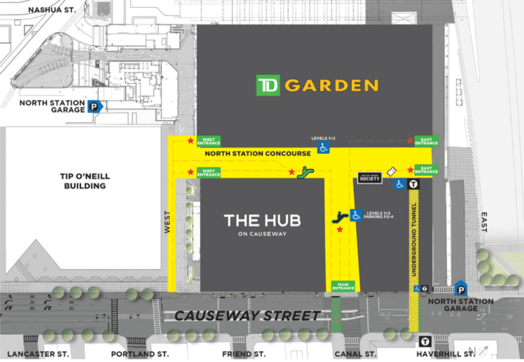 TD Garden official Parking Options