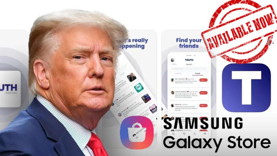 Truth Social now available in Samsung Galaxy Store