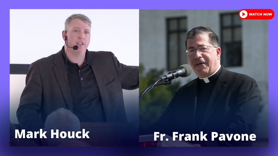 Watch Mark Houck Full Interview with Fr. Frank Pavone