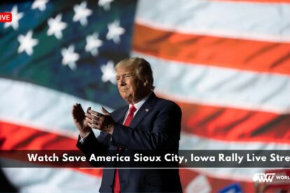 Watch Save America Sioux City, Iowa Rally Live Stream