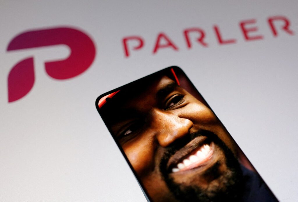 Ye Buying Parler App