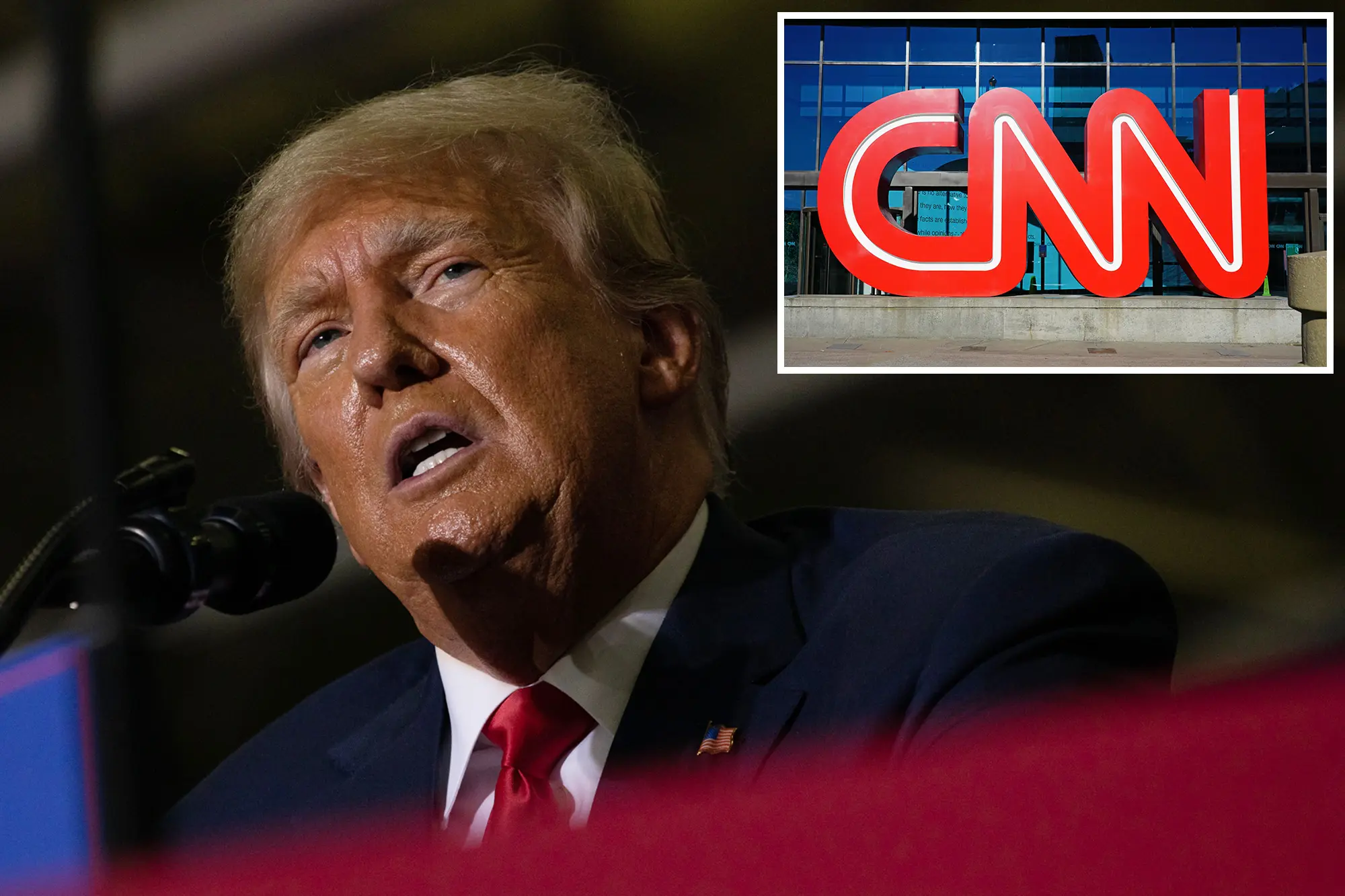 Trump sues CNN