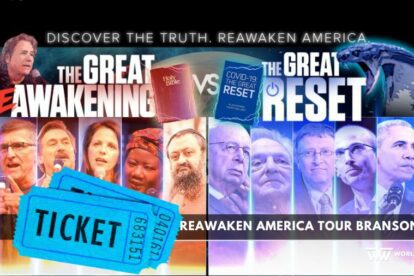 Buy Tickets for ReAwaken America Tour Branson, Mo