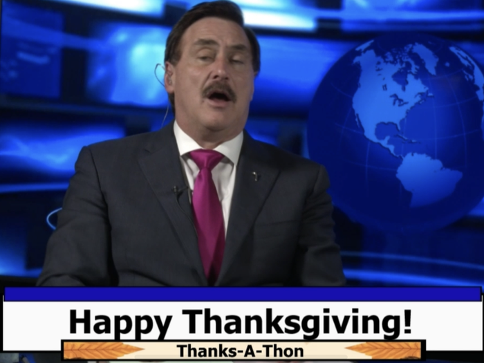 Mike Lindell Thanksgiving