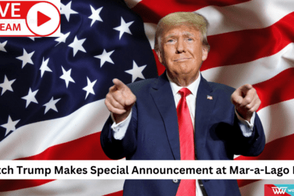Watch Trump Makes Special Announcement at Mar-a-Lago Live