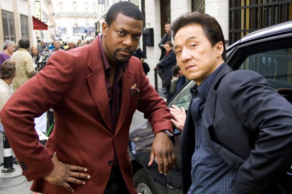 Chris Tucker with Jackie Chan