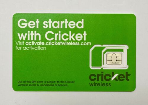 Cricket Replacement SIM Card