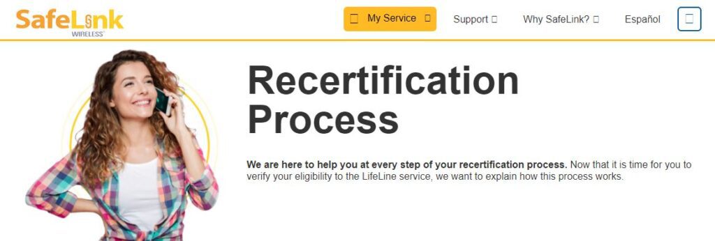 How to do Safelink Wireless Recertification