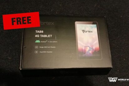 How to get Vortex Tab 8 4G Tablet for Free