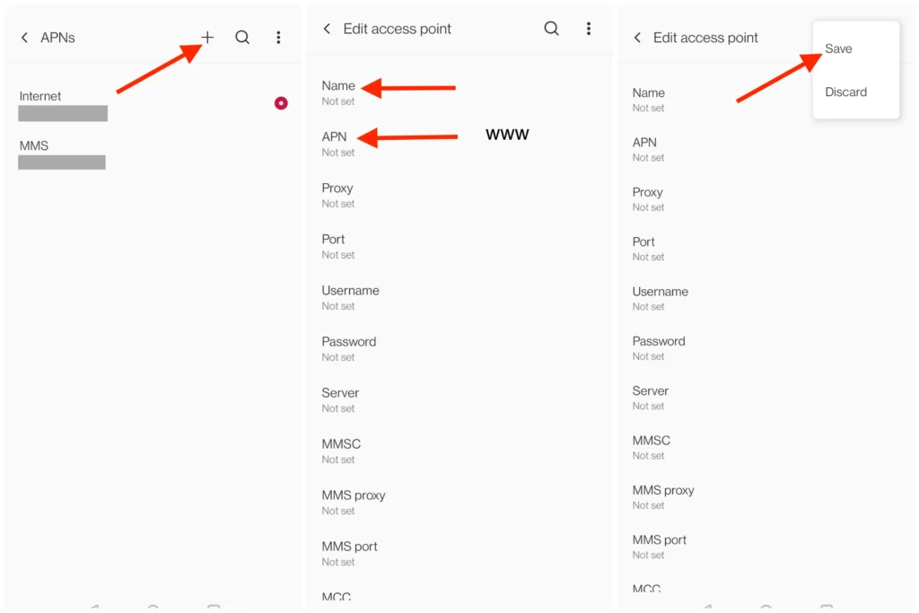 How to set up APN in Qlink Tablet