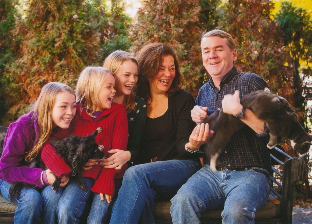 Michael Bennet Wife and Family