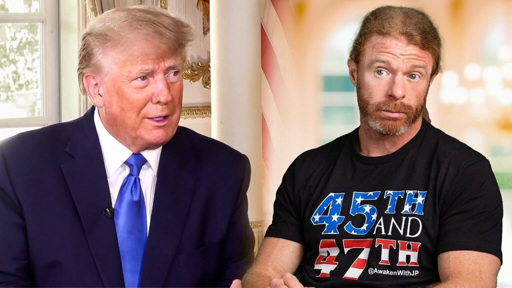 President Donald Trump Interview With Awaken With JP