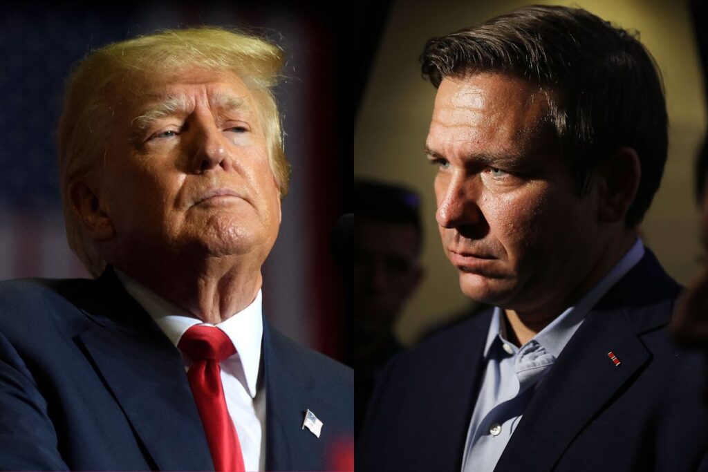 Ron DeSantis vs Donald Trump